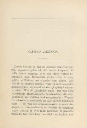 Kapitein "Eenoog"
