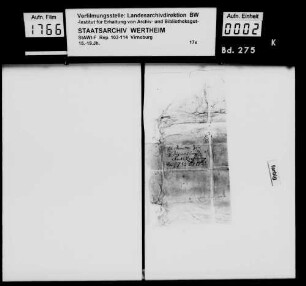 [Beilagen zur Amtsrechnung Virneburg Nr.1-33a]