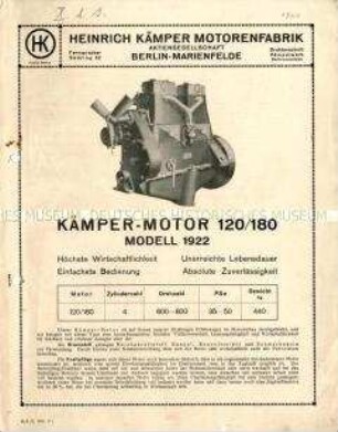Motoren der Firma Kämper