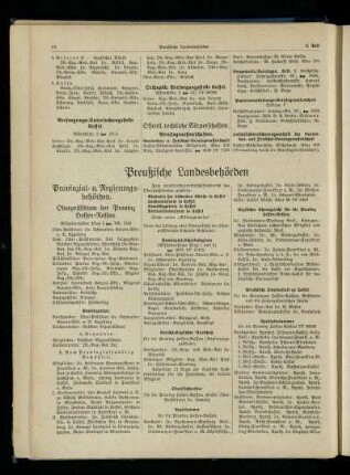 Preußische Landesbehörden