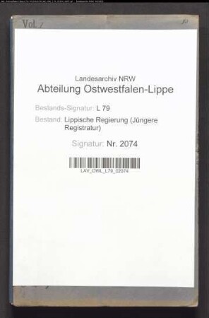 Gerichtsdiener beim Amtsgericht Lemgo