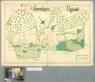 [Sievertshagen (Sivershagen), Ungnade Amt/Distrikt Franzburg] Sywershagen Och Ungnade in Ampt Frantzborg