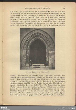 Thorfahrt vom Palazzo Pepoli