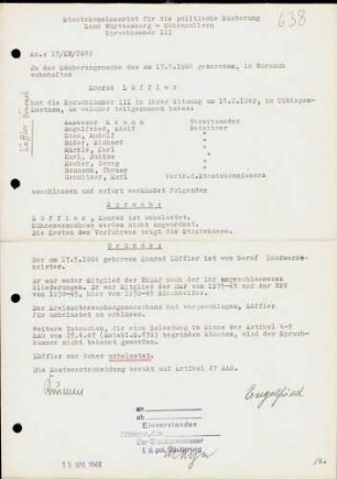 Löffler, Konrad