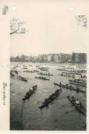 Anrudern auf der Spree in Berlin-Grünau