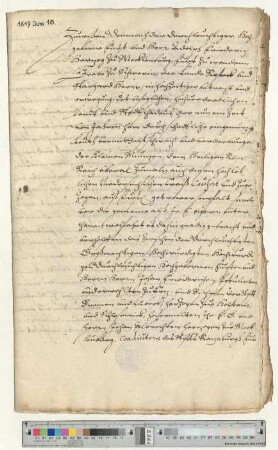 Recess des zu Lüneburg gehaltenen "Communicationstags" zur Besserung des Münzwesens.