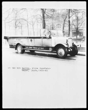 Berlin, Elite Rundfahrwagen
