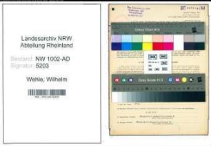 Entnazifizierung Wilhelm Wehle, geb. 29.06.1899 (Staedt.Angest.)