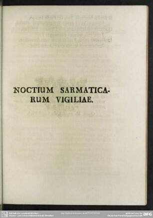 [De Poeseos & Poetarum studio Ad latinitatem comparandam Necessario Ad Exetesticum Varmium]