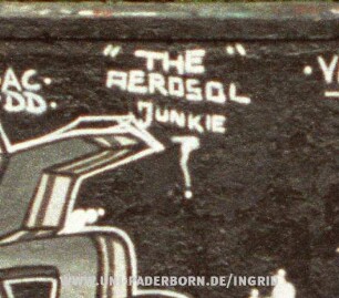 "THE AEROSOL JUNKIE!"