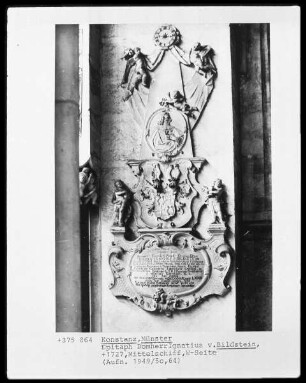 Epitaph des Domherren Ignatius von Bildstein
