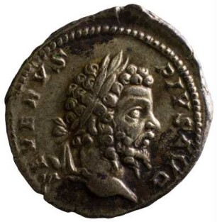 Münze, Denar, 202 - 210