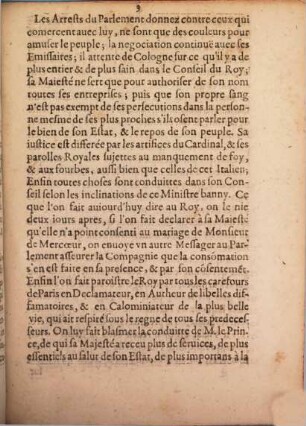 Reflexions Serievses Et Importantes Sur les Affaires presentes