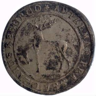 Münze, 2/3 Taler (16 Gute Groschen), 2/3 Taler (Gulden), 1676