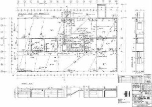 Stuttgart Hbf: Empfangsgebäude BASA-Gebäude Schal und Positionsplan Decke über EG