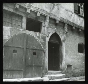 Pforte am Haus in der Finsteren Gasse