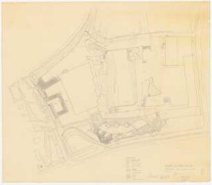 Grünanlagen 1954/1955 auf dem Killesberg, Stuttgart: Entwurfsplan 1:500: Änderung
