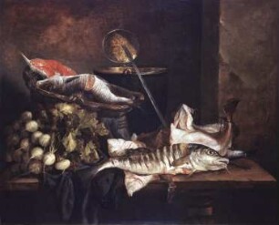 Stilleben mit Fischen