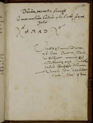 P. Wehner Franco, Venedig 1574