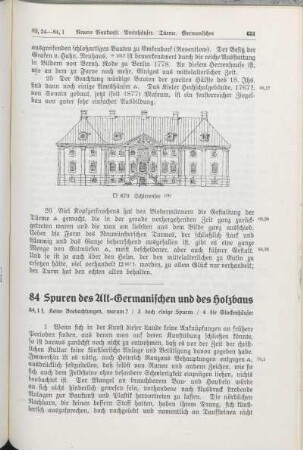 84 Spuren des Alt-Germanischen und des Holzbaus