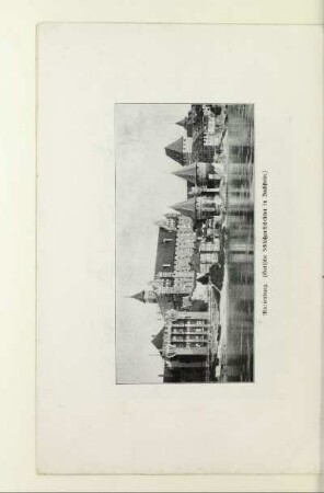 Marienburg. (Gotische Schloßarchitektur in Backstein)
