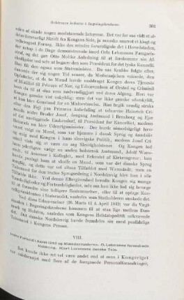 VIII. Indre Forhold i Aaret 1842 og Stændermøderne. O. Lehmanns forandrede Holdning. Hjort Lorenzens danske Tale.
