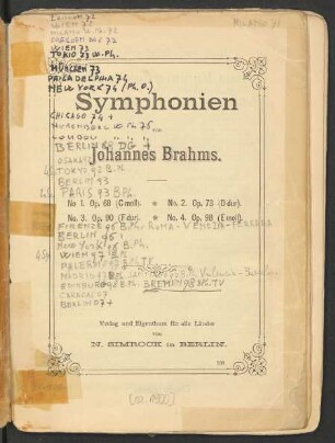 [3]: Dritte Symphonie F Dur : op. 90