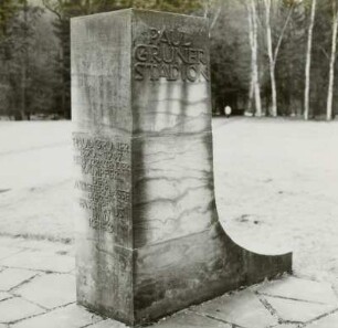 Gedenkstein für Paul Gruner