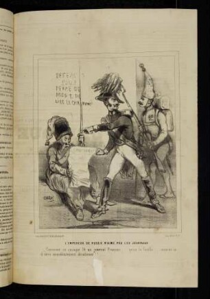 L'Empereur de Russie n'aime pas les journaux
