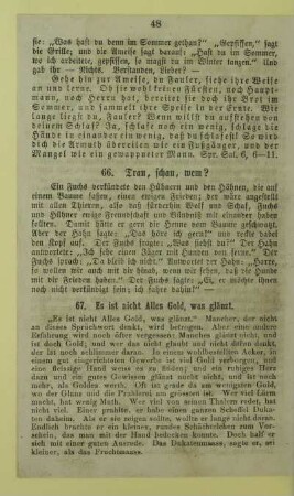 66. Trau, schau, wem?