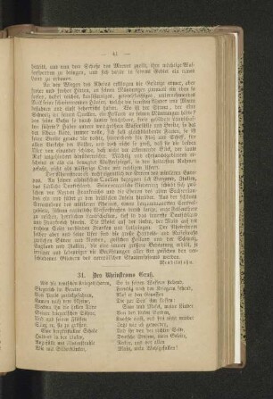 31. Des Rheinstroms Gruß.