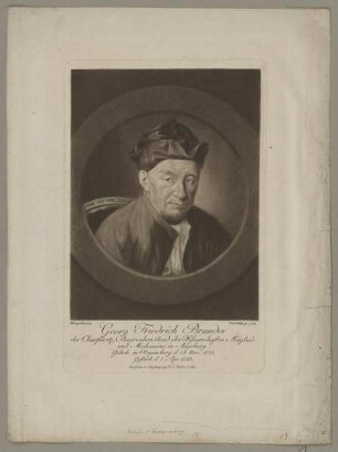 Bildnis des Georg Friedrich Brander