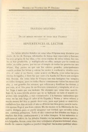 Tratado segundo. De los arboles frutales de estas Islas Filipinas