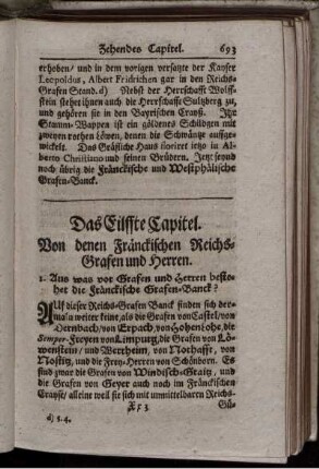 Das Eilffte Capitel - Das Dreyzehende Capitel.