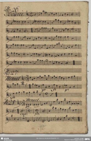 26. Graun, Suiten, GraunWV. C:XI:16 