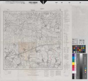 Levern (Stemwede) Meßtischblatt Nr. 1946/3616 1938 1 : 25 000 44 x 45 Druck Benkhausen