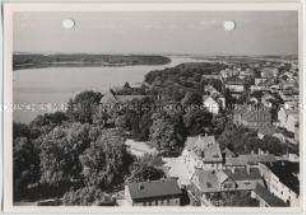 Neustettin, Parkanlagen und Streitzigsee