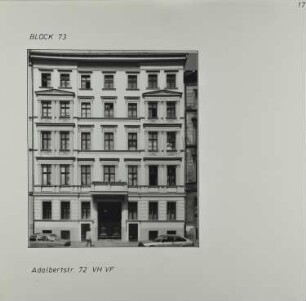 Fotografie: Adalbertstr. 72
