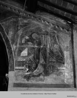 Innendekoration der Kirche San Michele Arcangelo : Verkündigung