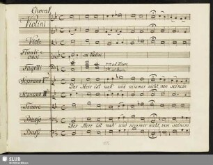 Choral: Der Herr ist nah'