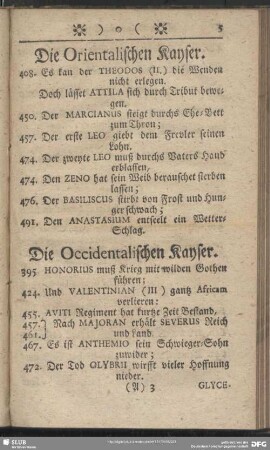 Die Occidentalischen Kayser