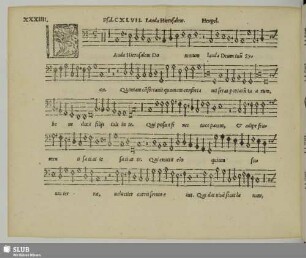 XXXIIII. Heugel, Johannes: Lauda Hierusalem