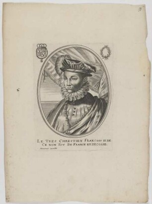 Bildnis des Francois II., König von Frankreich