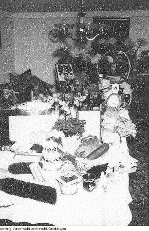 Goldene Hochzeit in Frauenstein, November 1954