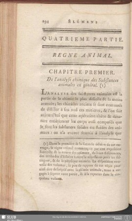 Quatrieme Partie. Regne Animal