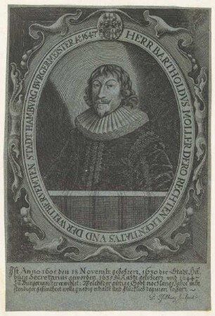 Bildnis des Bartholdvs Moller