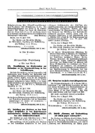 Verpflichtung der Studierenden zur Teilnahme an der Grundausbildung in den Leibesübungen : [Körperliche Erziehung] ; [Für das Reich] ; [Amtliche Erlasse] ; [Amtlicher Teil]