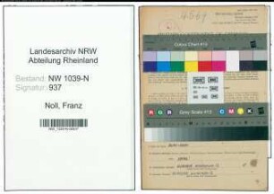 Entnazifizierung Franz Noll , geb. 31.12.1897 (Lehrer)