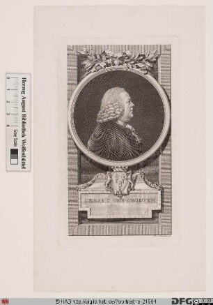Bildnis Gerard Swieten (1758 Frhr.) van