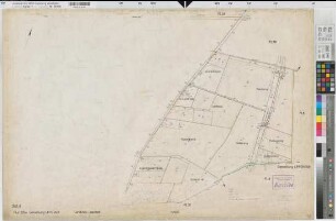 Lippstadt (Lippstadt), Flurbereinigung Lippstadt (Umgehungsstraße), Bl.4 Zuteilungskarte Lippstadt Flur 29